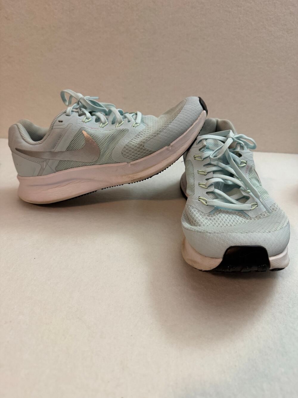 Nike Women's Run Swift 3 Running Shoes Ice Blue White 10